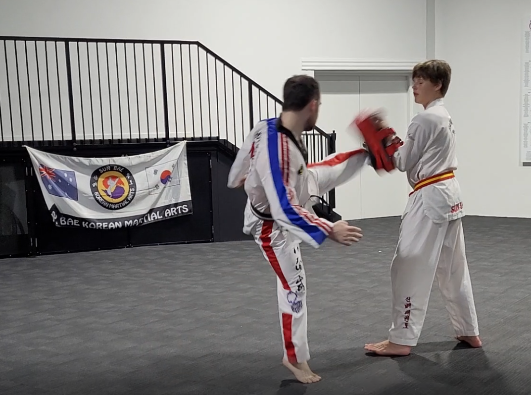 Brendan Whish Martial Arts Instructor Action